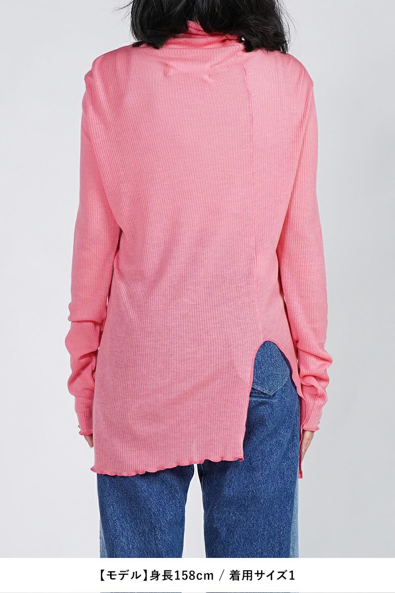 kengo(ケンゴ)tencel wool turtleneck top テンセルウールタートルネックトップス KBC-TP6 -18