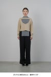 TAN(タン)COMBINATION KNITTED TOPS コンビネーションニットトップス TAN24FW-11 -1