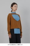 TAN(タン)COMBINATION KNITTED TOPS コンビネーションニットトップス TAN24FW-11 -13