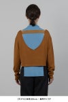 TAN(タン)COMBINATION KNITTED TOPS コンビネーションニットトップス TAN24FW-11 -14