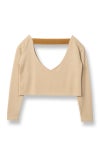 TAN(タン)COMBINATION KNITTED TOPS コンビネーションニットトップス TAN24FW-11 -17