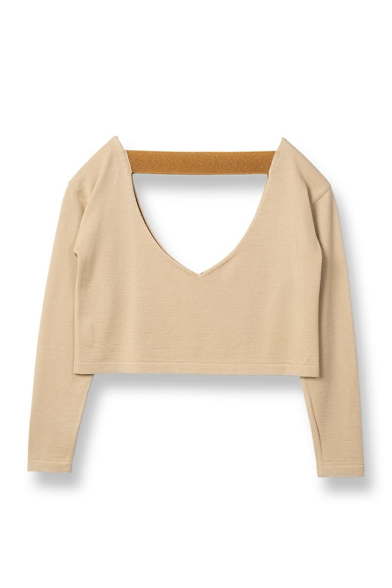 TAN(タン)COMBINATION KNITTED TOPS コンビネーションニットトップス TAN24FW-11 -17