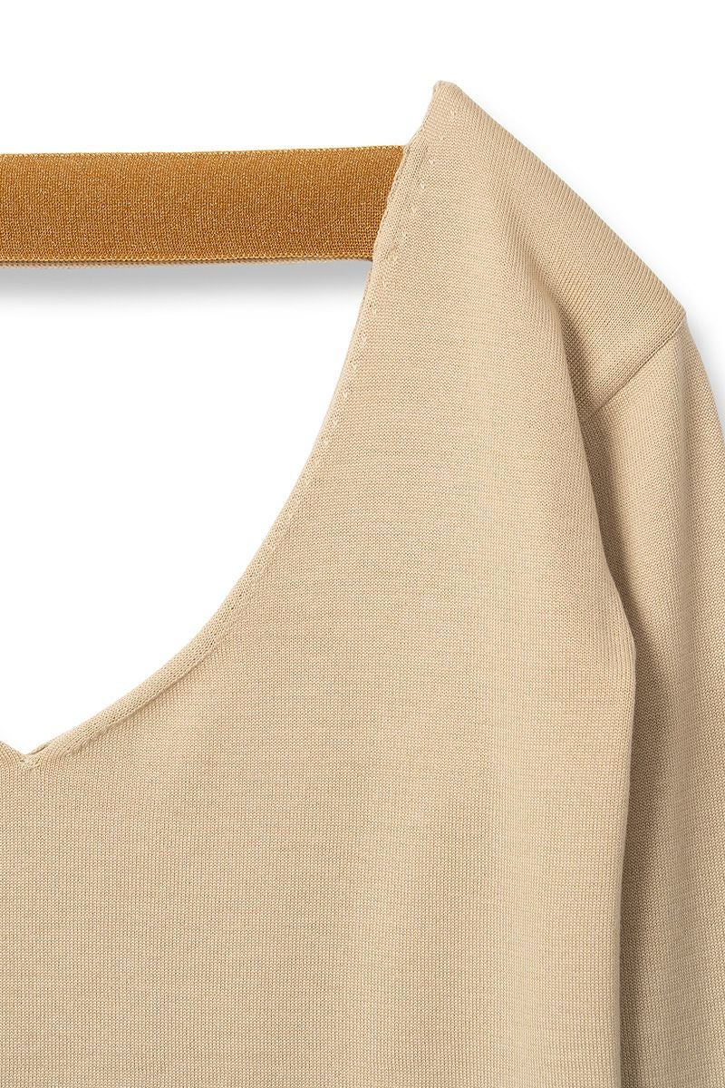 TAN(タン) | TAN(タン)COMBINATION KNITTED TOPS コンビネーション