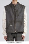 KAMIYA(カミヤ)BORO Duck Vest ボロダックベスト G13VT025 -7