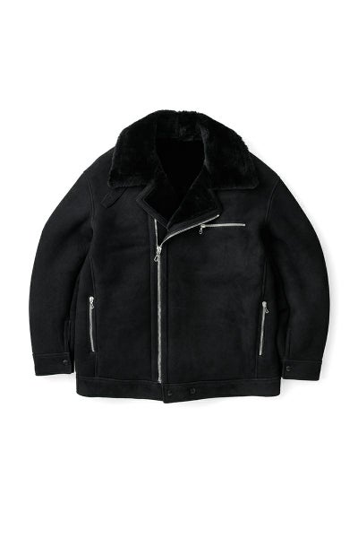 Graphpaper(グラフペーパー)Sheep Mouton Aviator Jacket シープムートンアビエイタージャケット GU243-20080