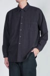 CIOTA (シオタ)Flannel Regular Collar Long Sleeve Shirt フランネルレギュラーカラー長袖シャツ SHLM-108-FL -11