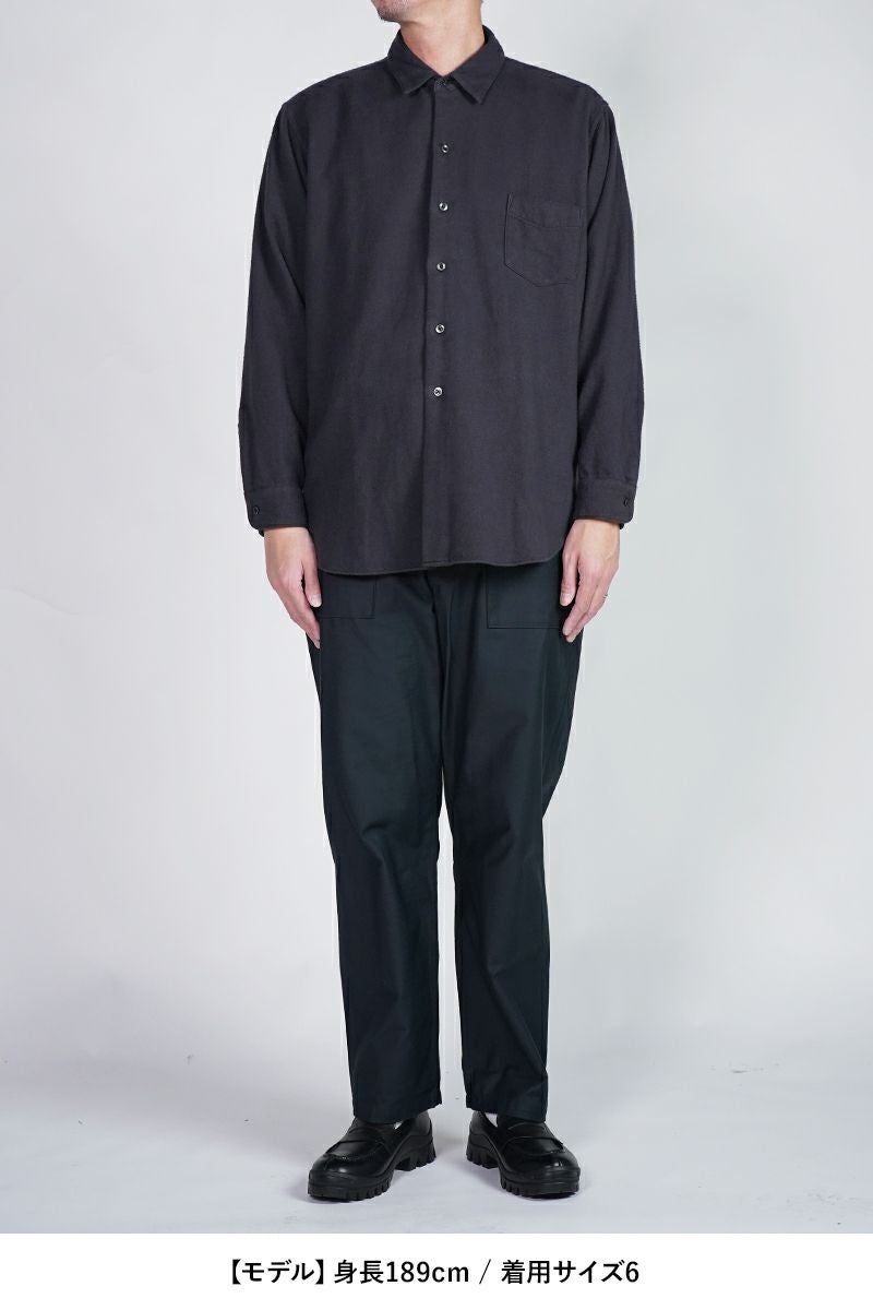 CIOTA (シオタ)Flannel Regular Collar Long Sleeve Shirt フランネルレギュラーカラー長袖シャツ SHLM-108-FL -15