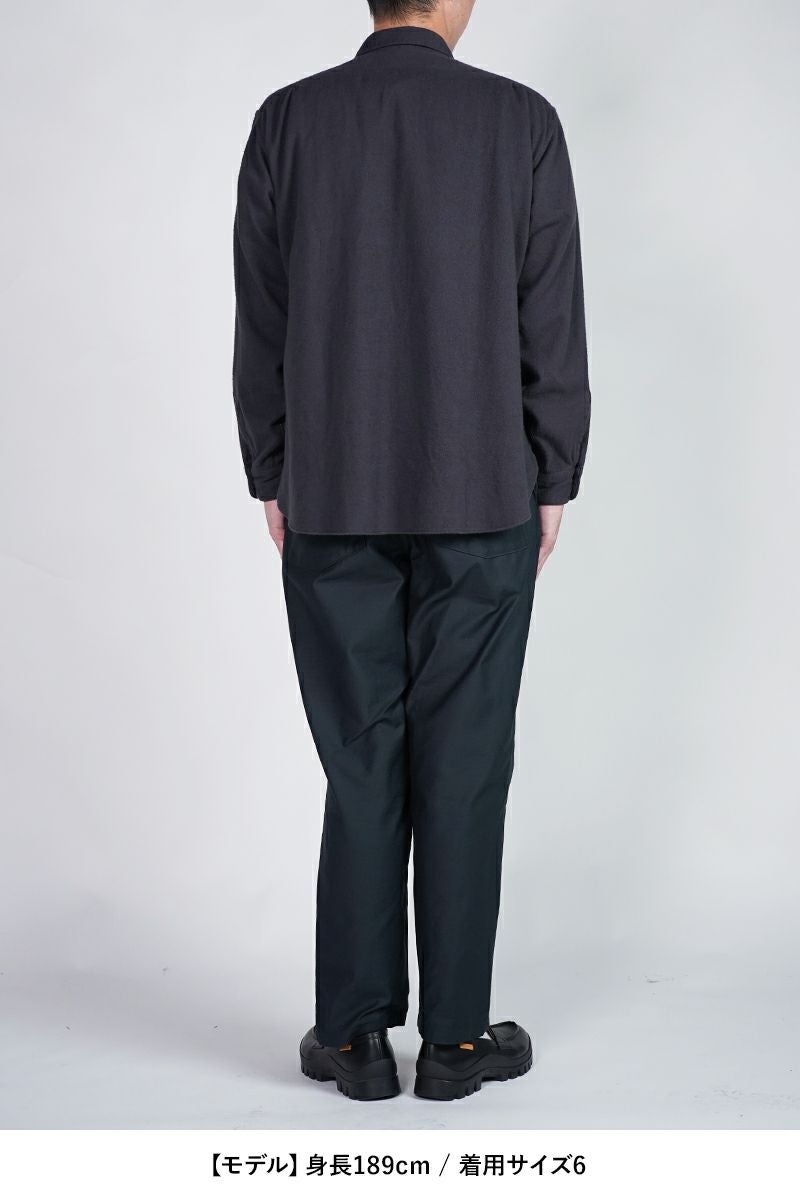 CIOTA (シオタ)Flannel Regular Collar Long Sleeve Shirt フランネルレギュラーカラー長袖シャツ SHLM-108-FL -16