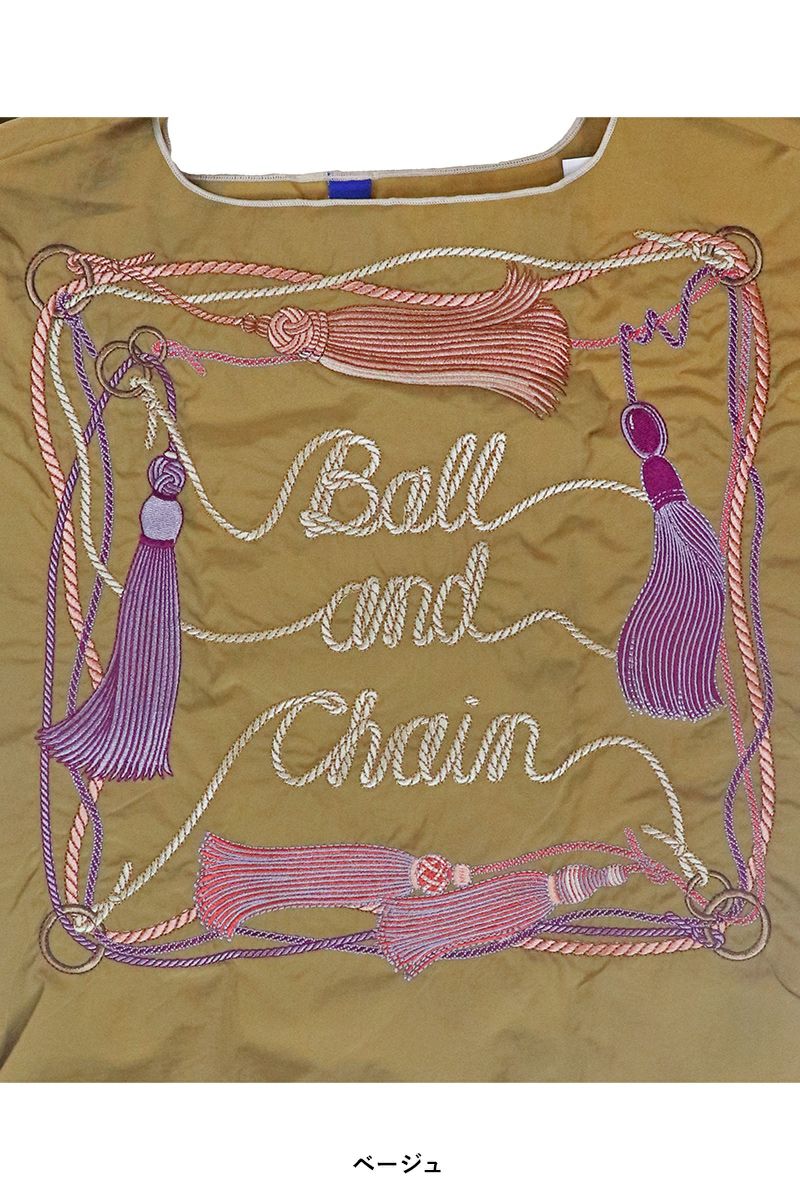 Ball & Chain(ボールアンドチェーン)TASSEL (M) タッセルM ショッピングバック トートバッグ 301044 -6