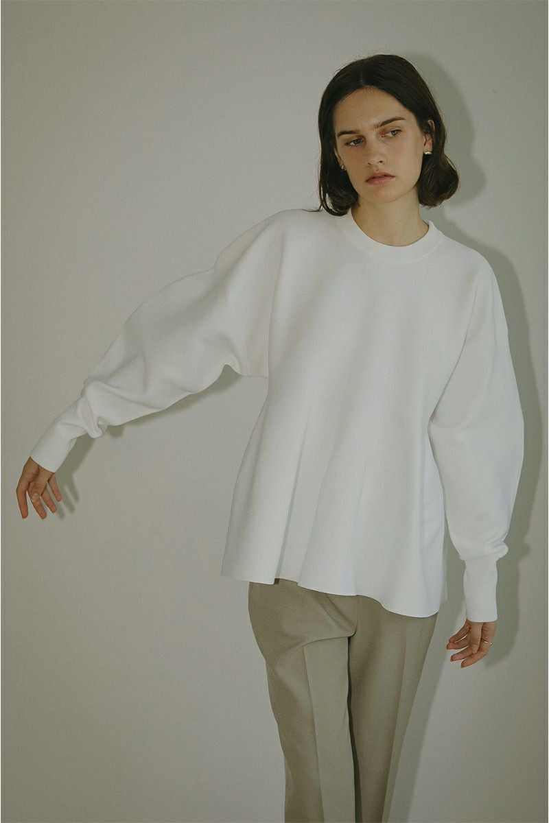 MANOF(マノフ)FLARE KNIT TOPS フレアニットトップス 87106-2052 -5