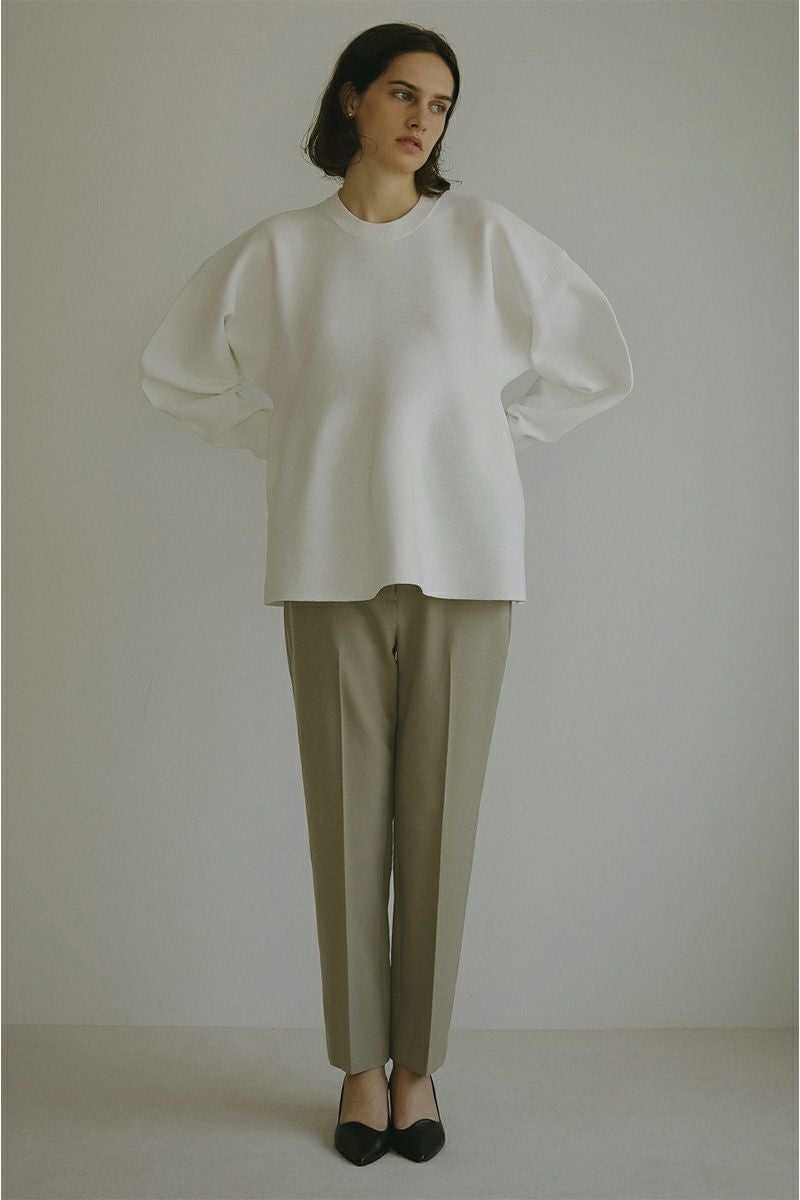 MANOF(マノフ)FLARE KNIT TOPS フレアニットトップス 87106-2052 -9