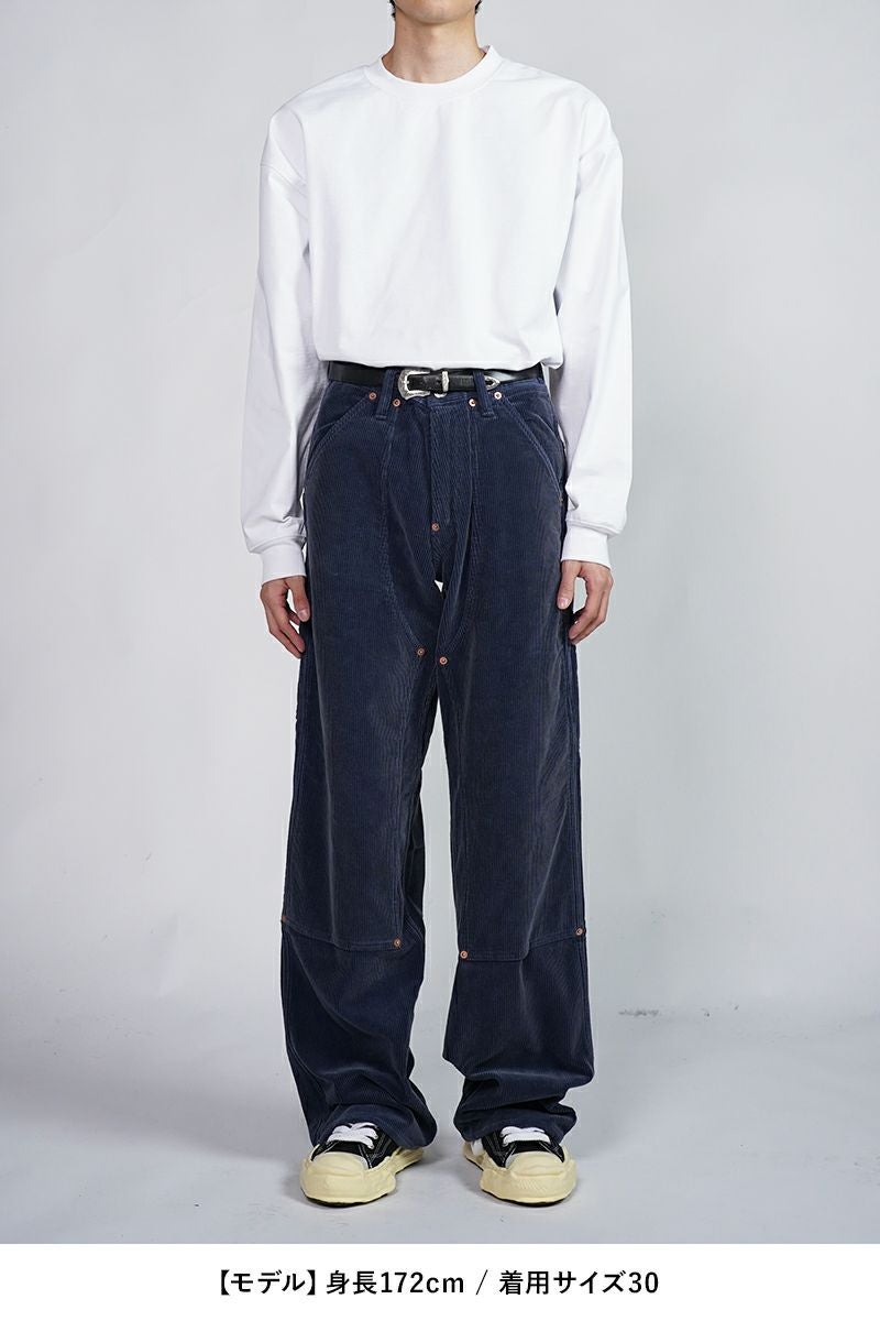 SUGARHILL(シュガーヒル)CORDUROY PAINTER TROUSERS コーデュロイペインタートラウザース 2411300407 -21