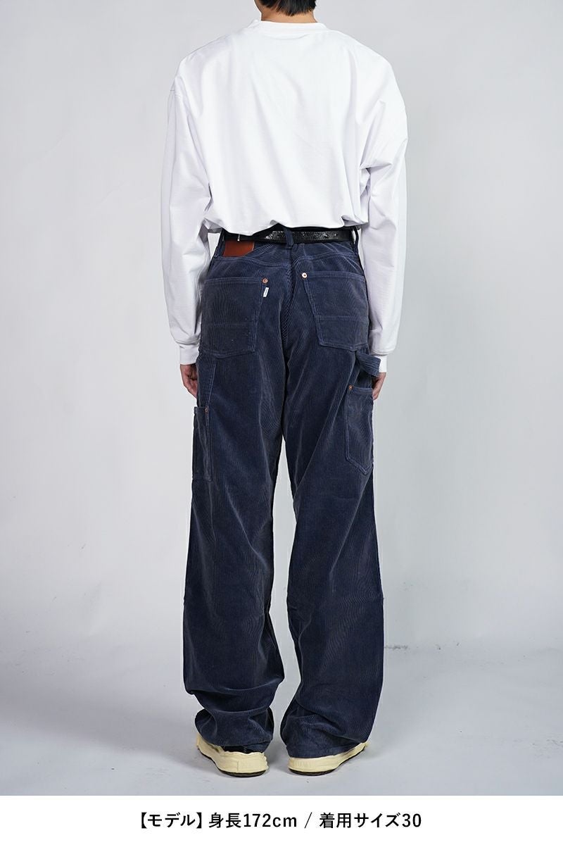 SUGARHILL(シュガーヒル)CORDUROY PAINTER TROUSERS コーデュロイペインタートラウザース 2411300407 -22
