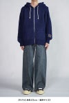 RICE NINE TEN(ライスナインテン)HAND KNITTED ZIP HOODIE 手編みジップフーディー HKN-ZH -6