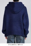 RICE NINE TEN(ライスナインテン)HAND KNITTED ZIP HOODIE 手編みジップフーディー HKN-ZH -12