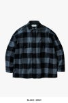 Graphpaper(グラフペーパー)Tri-Spin Loop CPO Shirt トリスピンループCPOシャツ GU243-10052 -6
