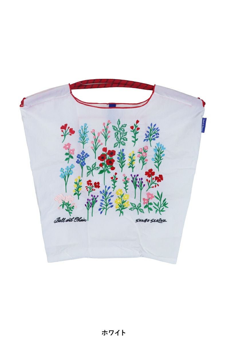 Ball & Chain(ボールアンドチェーン)S.FLOWER(M) フラワーM SHOGO SEKINE 関根正悟 ショッピングバック トートバッグ 323002 -9