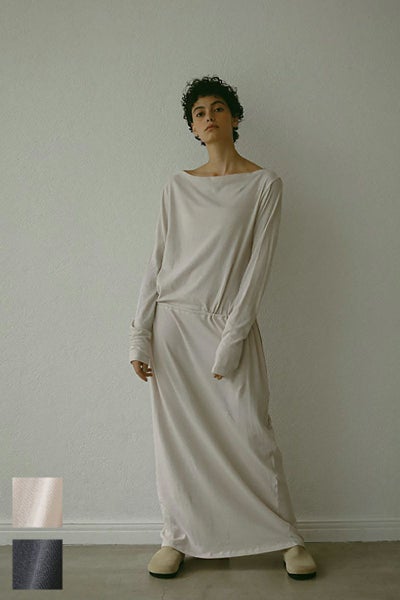 ETRE TOKYO(エトレトウキョウ)ボートネックカットドレス 1224532082