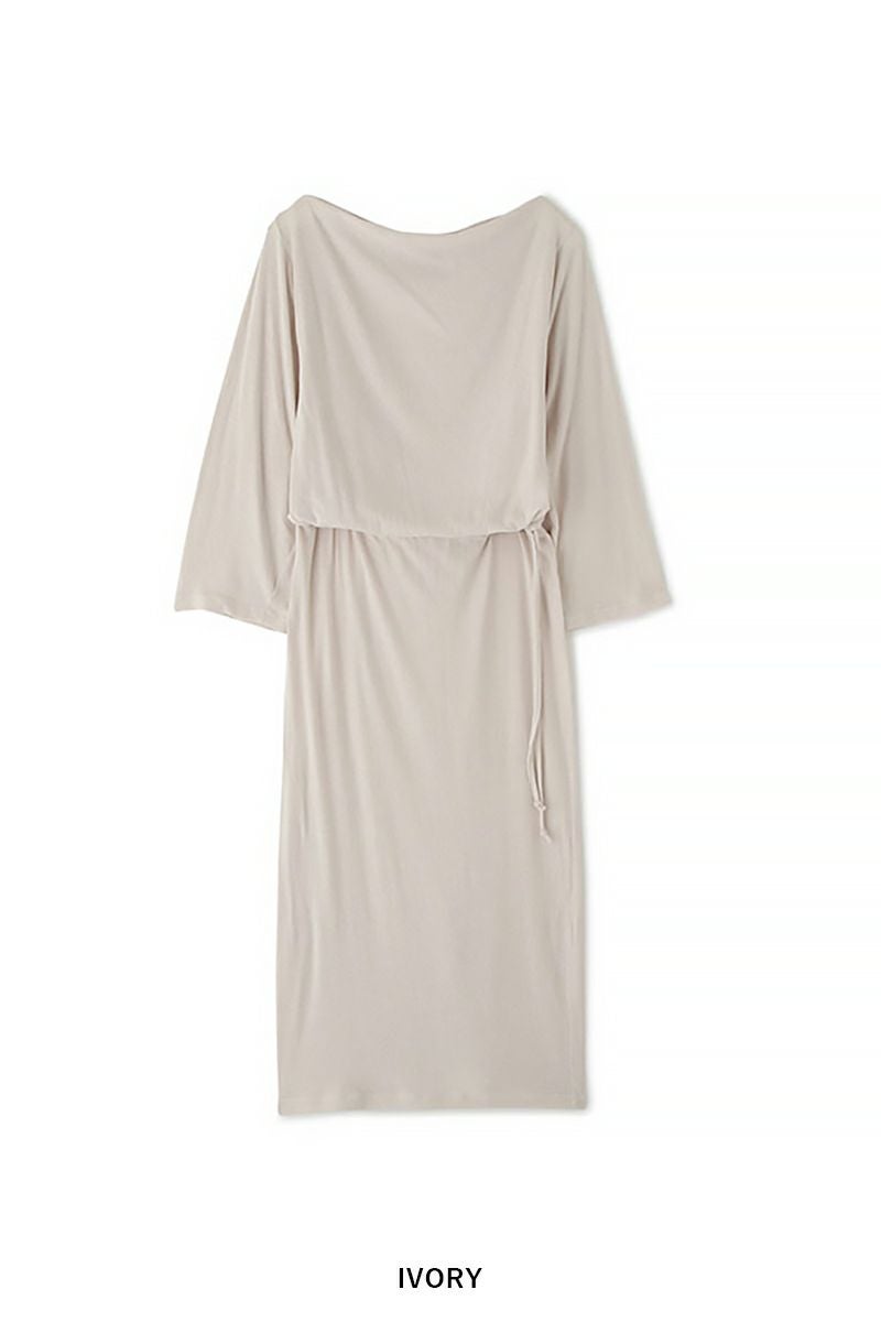 ETRE TOKYO(エトレトウキョウ)ボートネックカットドレス 1224532082 -11