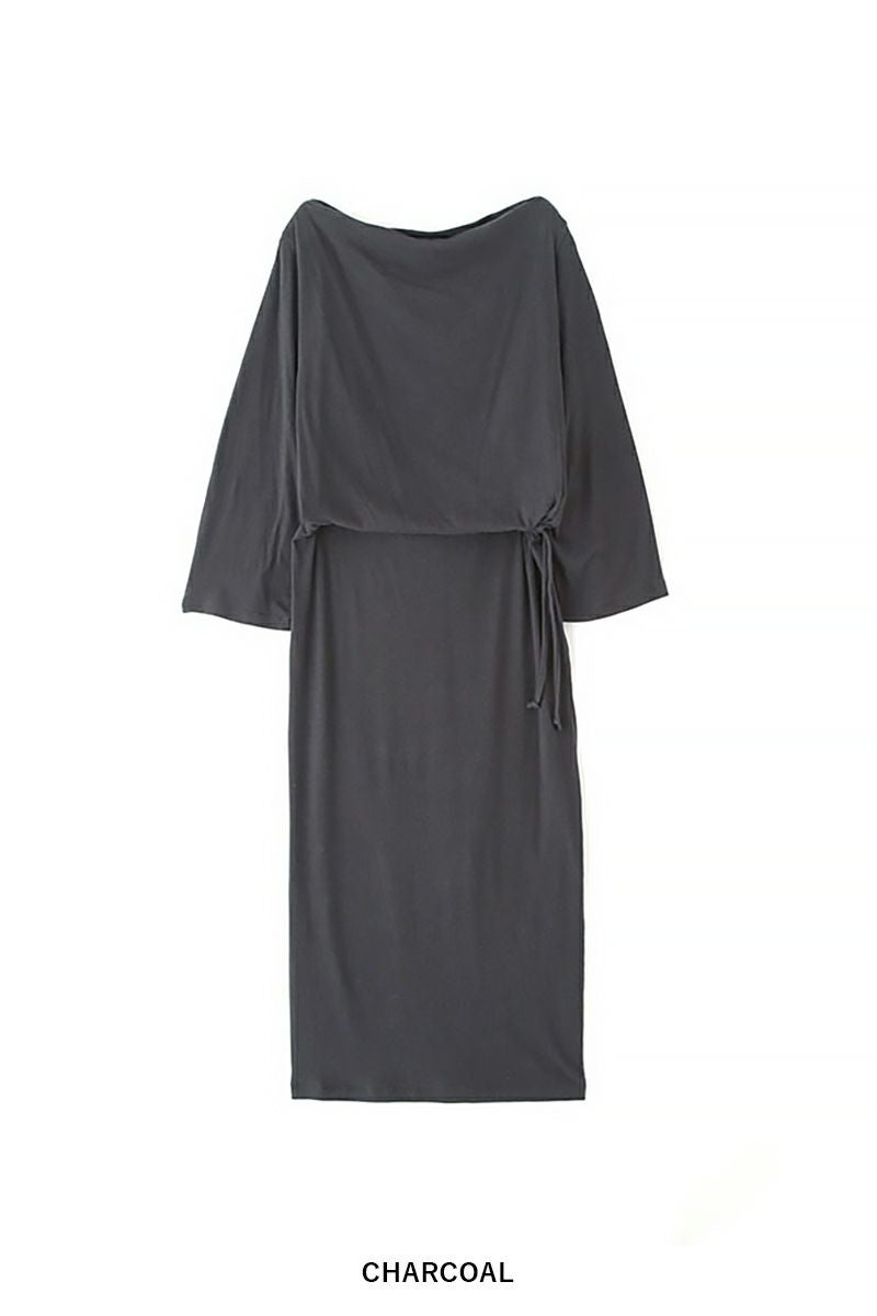 ETRE TOKYO(エトレトウキョウ)ボートネックカットドレス 1224532082 -21