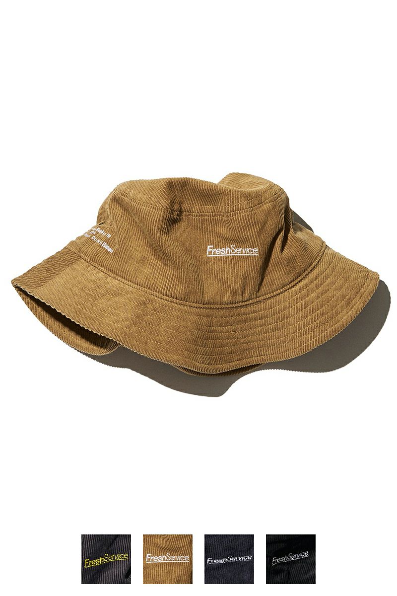 FreshService(フレッシュサービス)CORDUROY CORPORATE HAT コーデュロイコーポレートハット FSP243-90087B