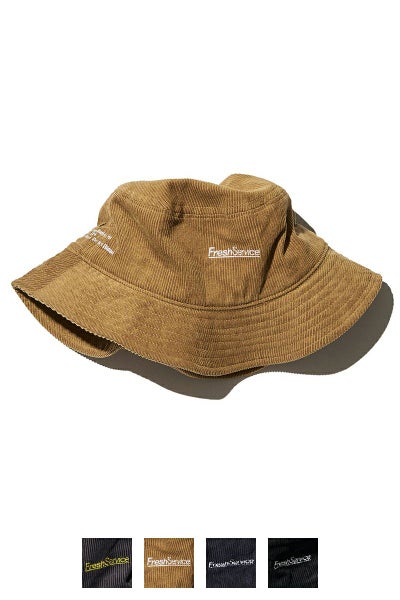 FreshService(フレッシュサービス)CORDUROY CORPORATE HAT コーデュロイコーポレートハット FSP243-90087B