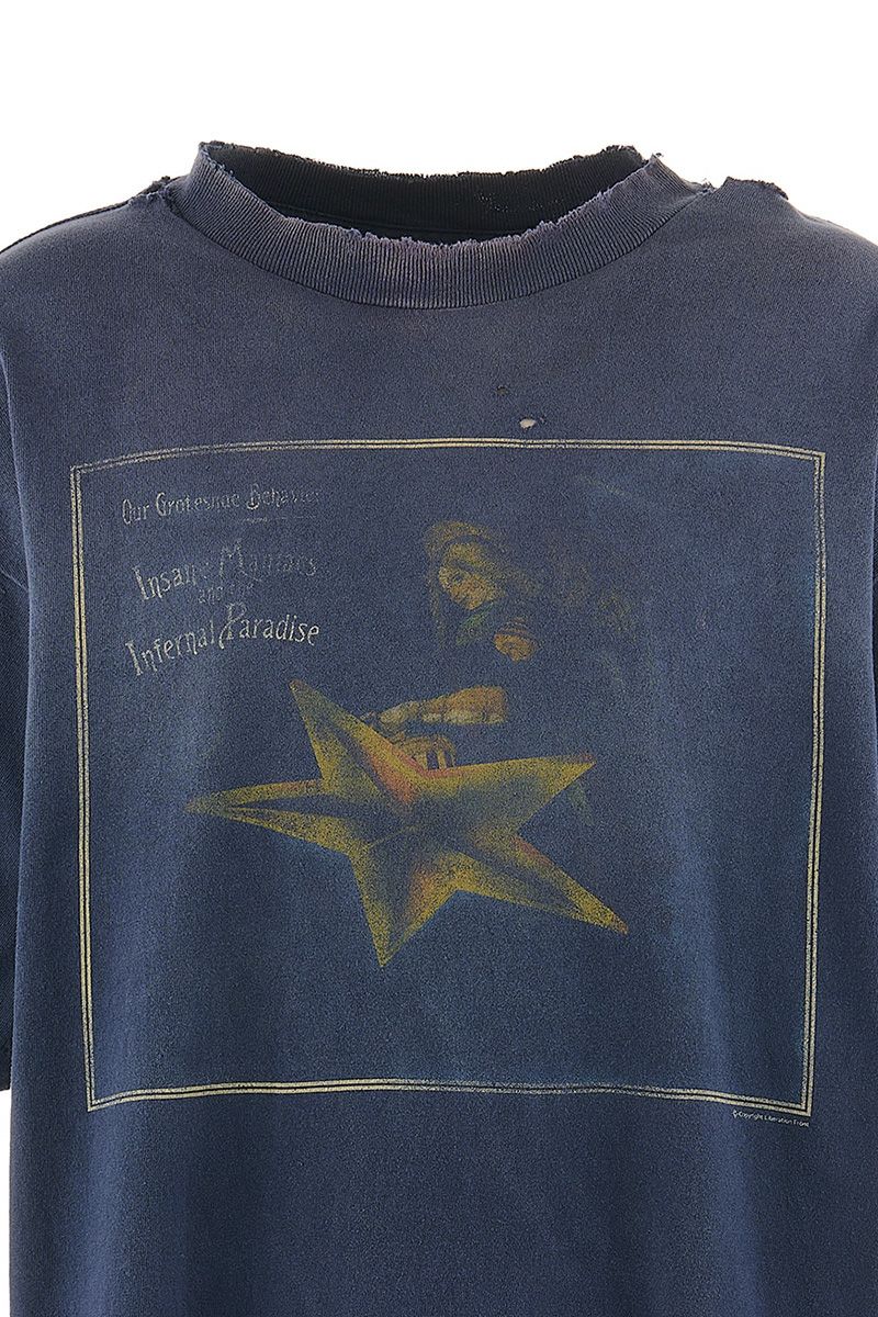 SAINT Mxxxxxx(セントマイケル)SM-YS1-0000-C03 / CP_SS TEE / STAR / NAVY -2