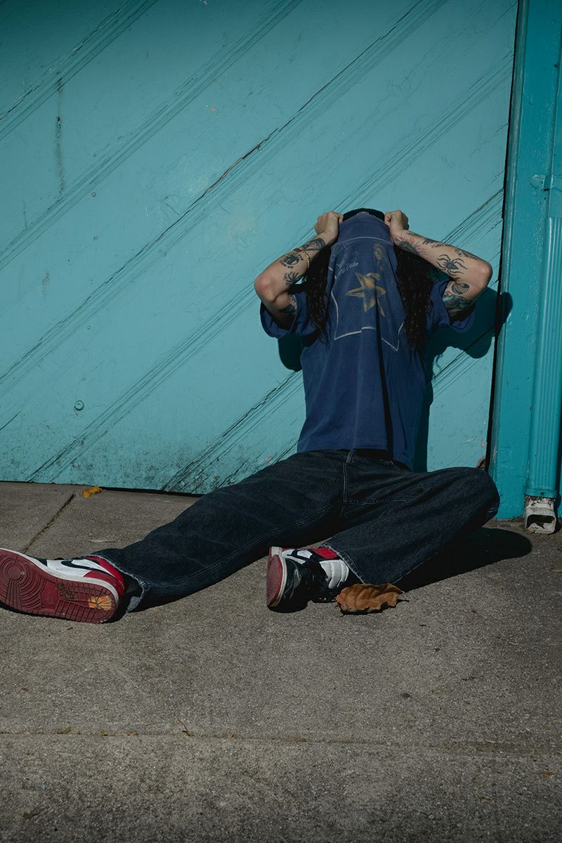 SAINT Mxxxxxx(セントマイケル)SM-YS1-0000-C03 / CP_SS TEE / STAR / NAVY -8