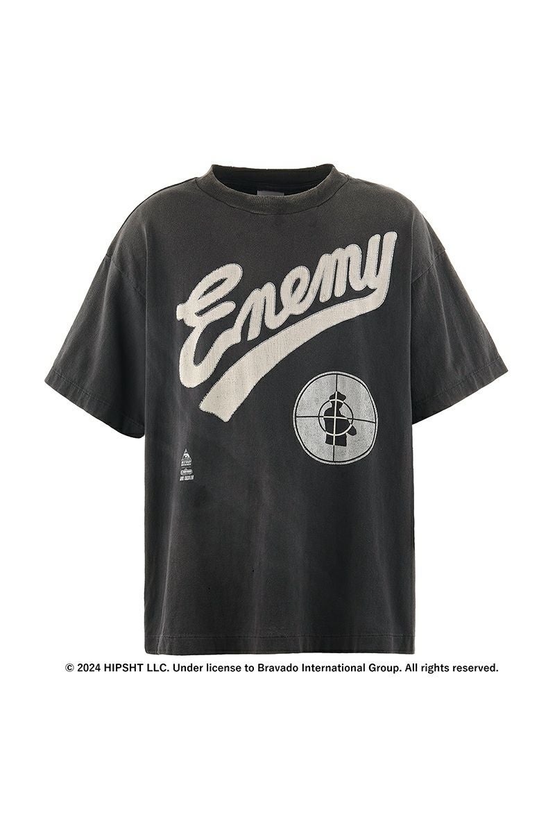 SAINT Mxxxxxx(セントマイケル)SM-YS1-0000-C18 / PE_SS TEE / SNT ENEMY / BLACK