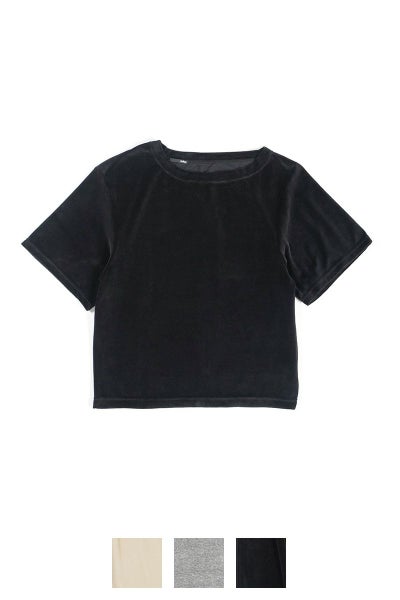 styling(スタイリング)ベロアアシメトップス 16WCT244041