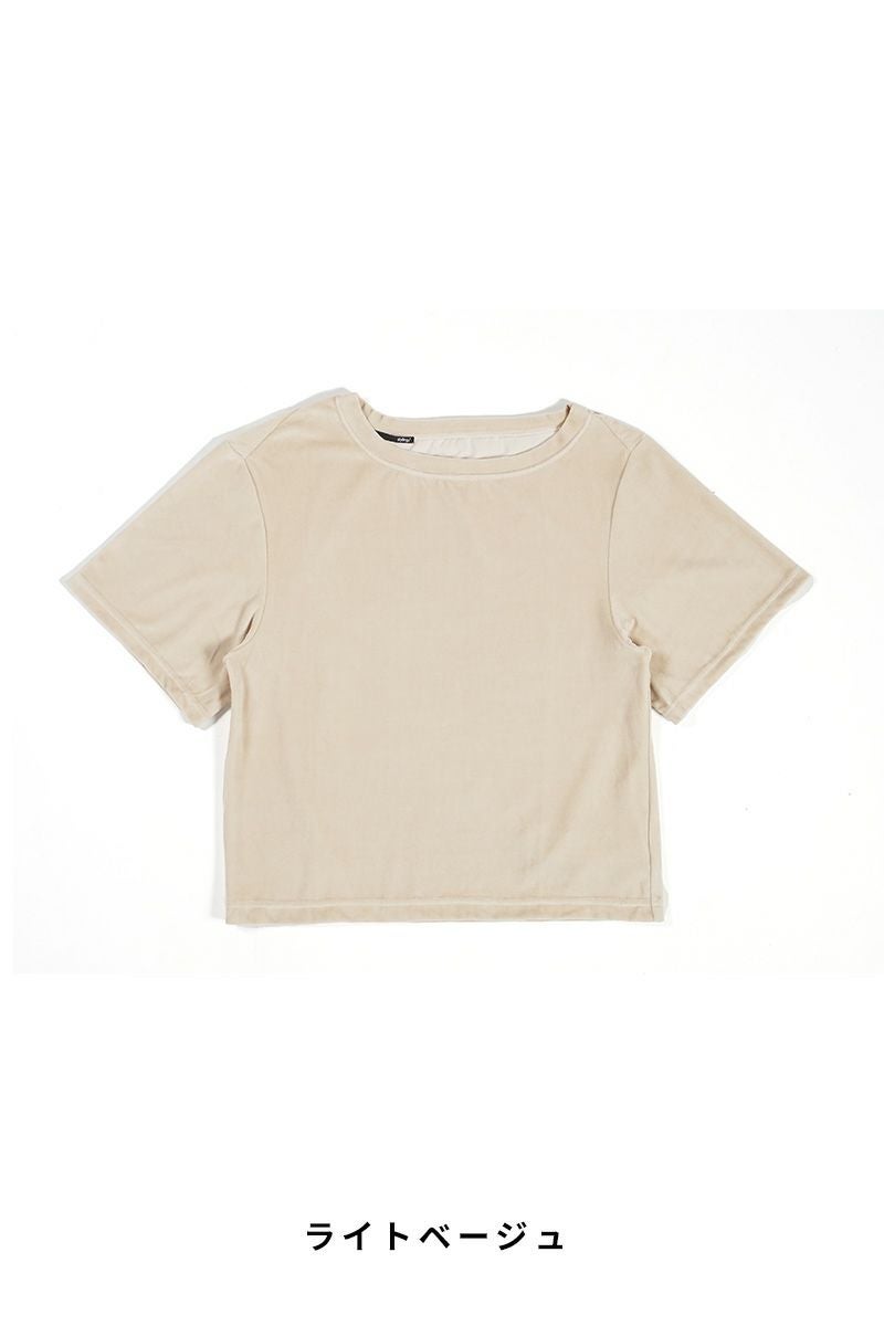 styling(スタイリング)ベロアアシメトップス 16WCT244041 -8