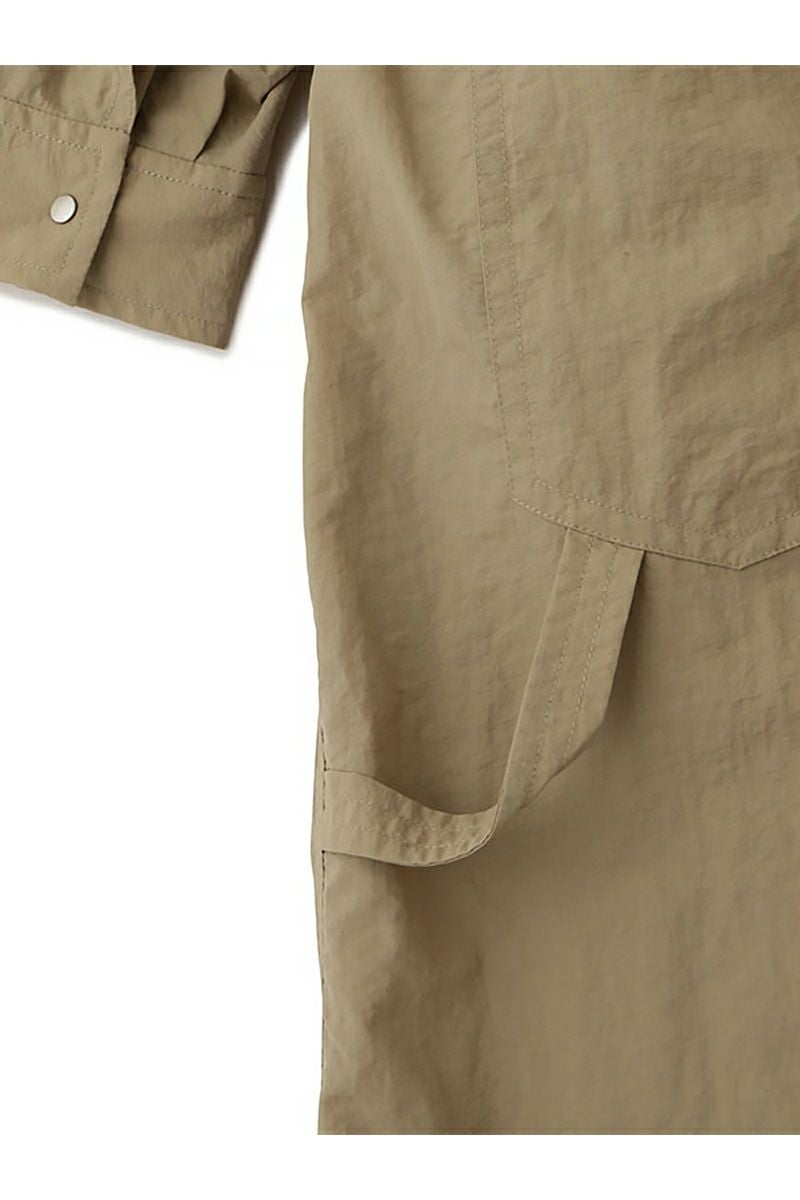 ETRE TOKYO(エトレトウキョウ)ベルテッドナイロンジャンプスーツ 1224530112 -17