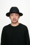 KIJIMA TAKAYUKI(キジマタカユキ)MERINO WOOL FELT ROLLABLE HAT メリノウールフェルトローラブルハット E-015B -3