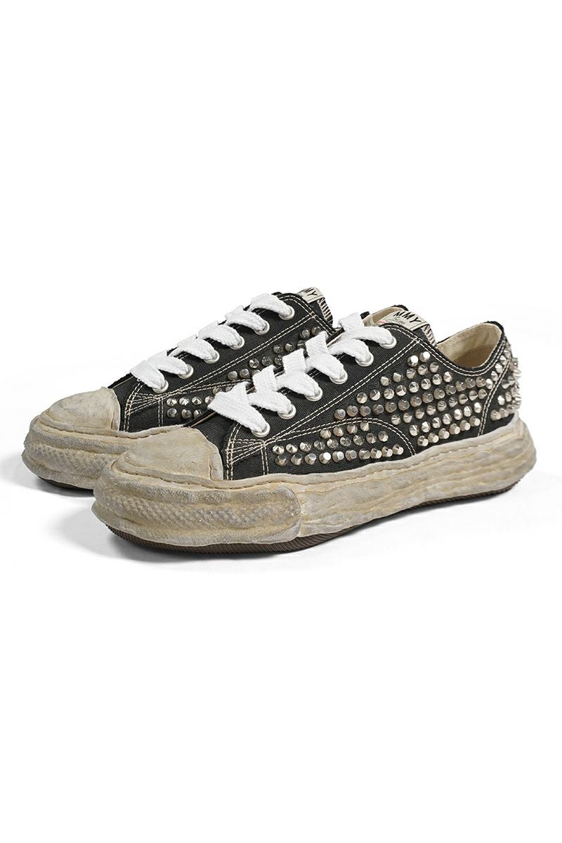 Maison MIHARA YASUHIRO(メゾン ミハラヤスヒロ)PTS23 STUDDED LOW ピーターソン23 スタッズ ローカットスニーカー A13FW715