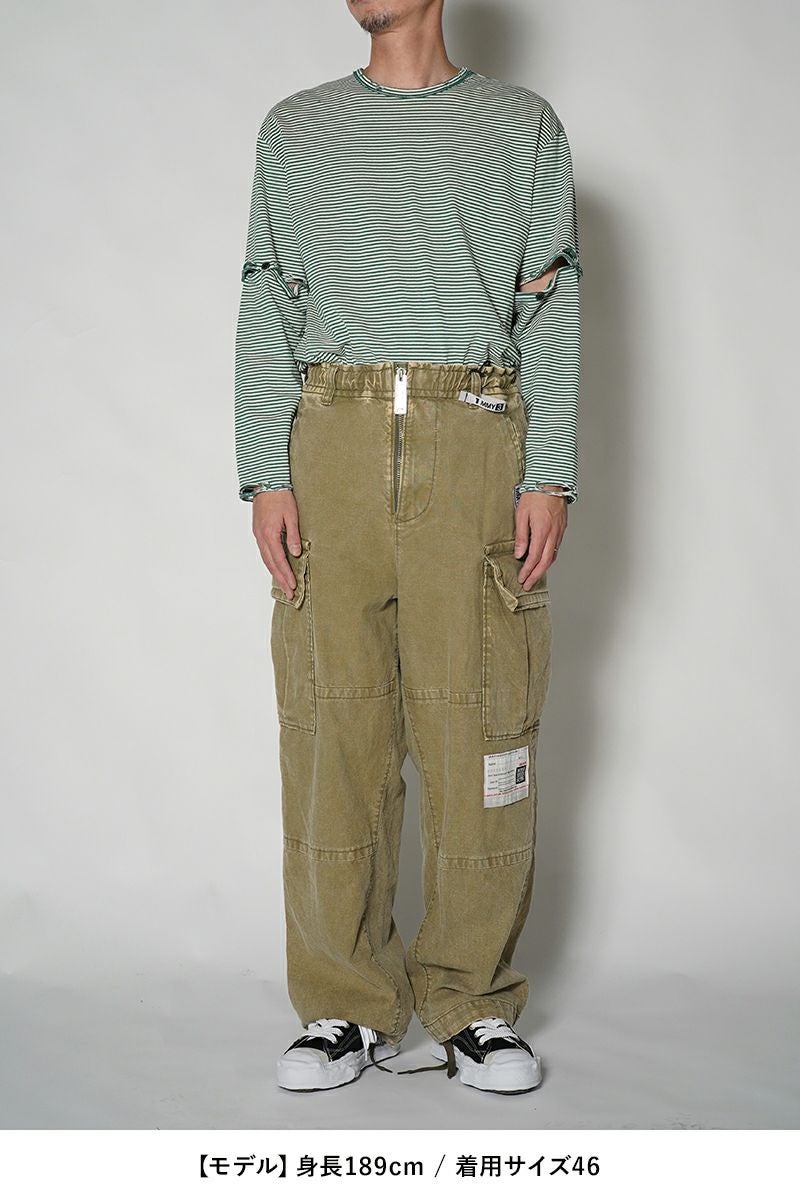 Maison MIHARA YASUHIRO(メゾン ミハラヤスヒロ)AMATEUR SEWN TROUSER アマチュアソーントラウザース A13PT055 -19