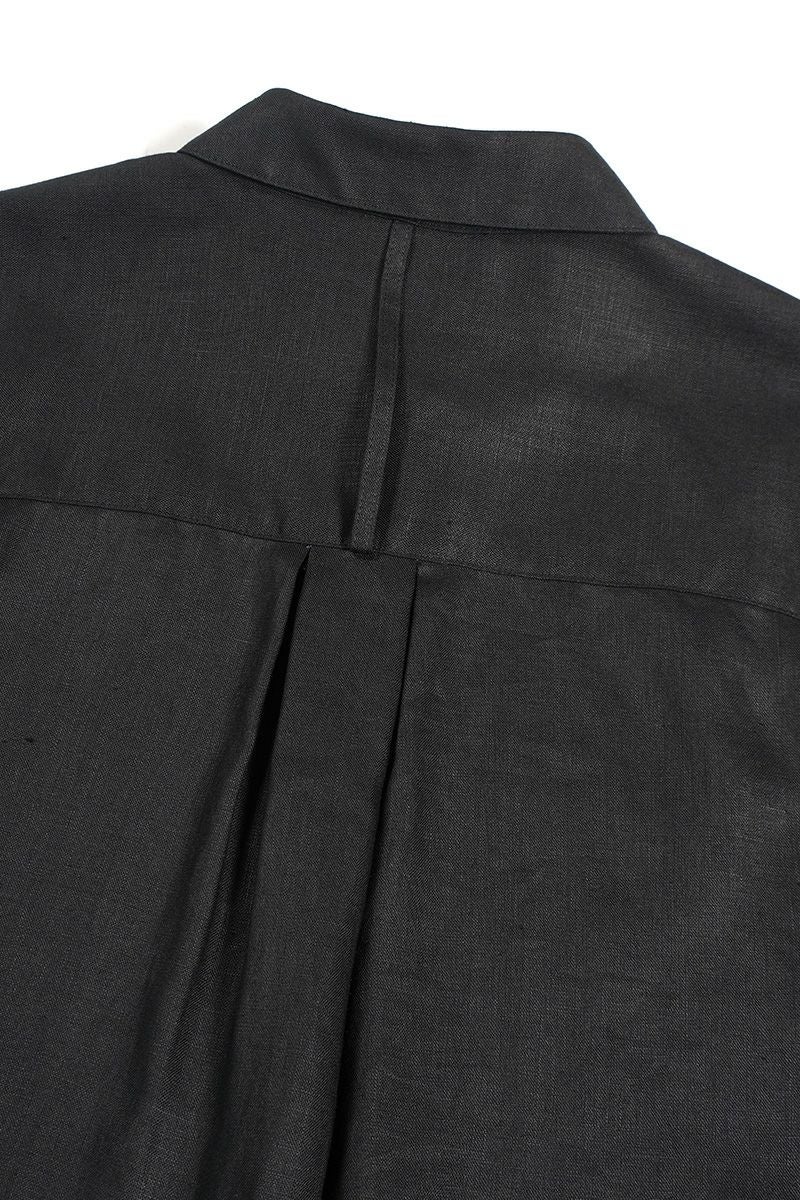 Hummingbird(ハミングバード)フレンチリネン 小丸衿ブラウス AIO0064 -4