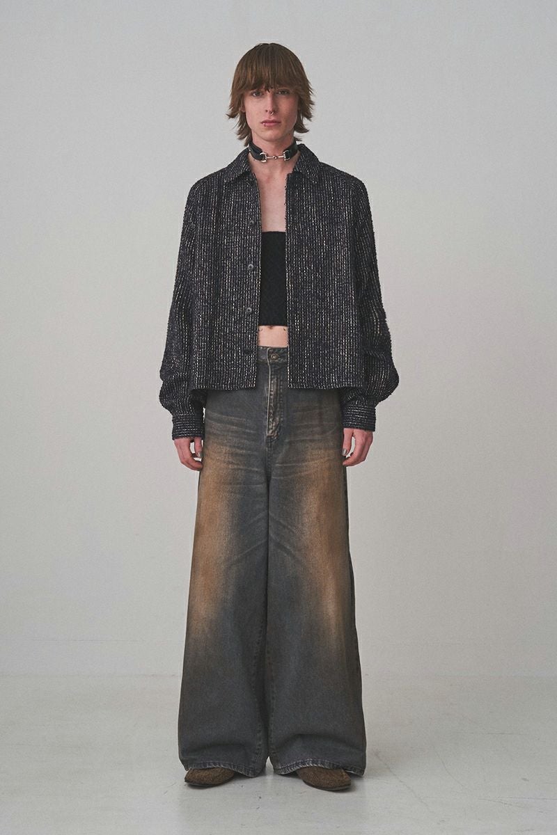 JUHA(ユハ) | JUHA(ユハ)RUST BAGGY DENIM PANTS ラストバギーデニム 