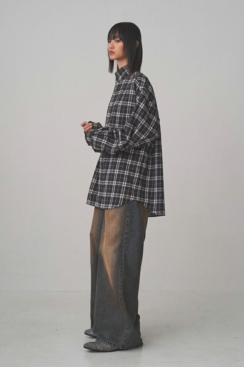 JUHA(ユハ)RUST BAGGY DENIM PANTS ラストバギーデニムパンツ 10200801-1 -8