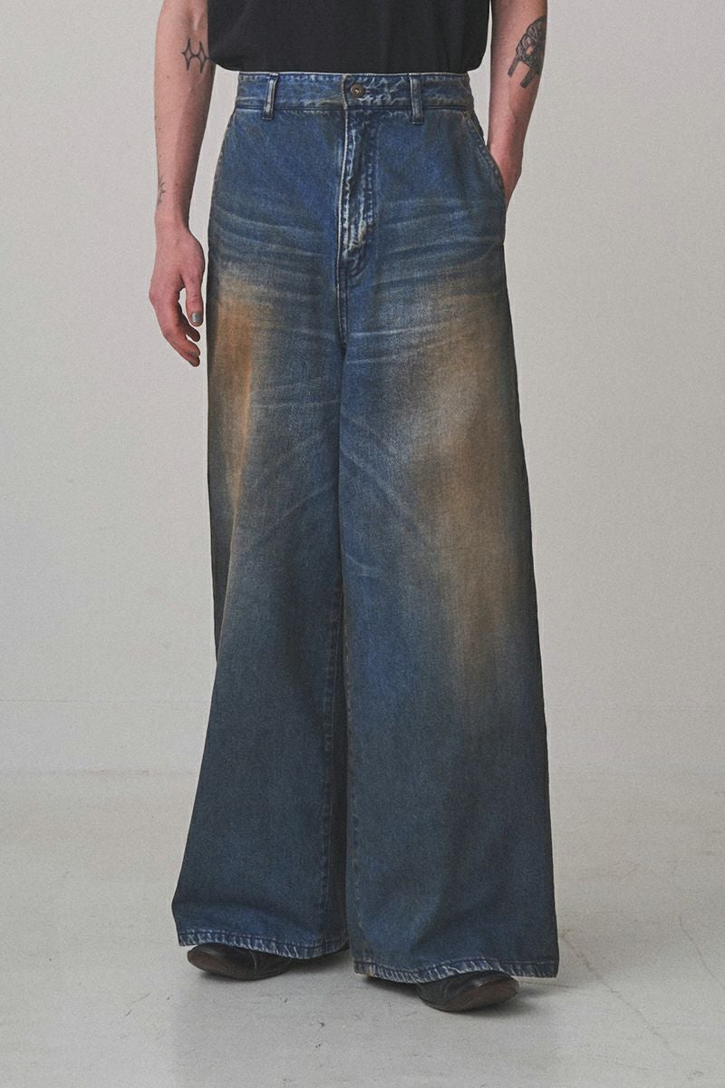 JUHA(ユハ) | JUHA(ユハ)RUST BAGGY DENIM PANTS ラストバギーデニム
