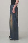 JUHA(ユハ)RUST BAGGY DENIM PANTS ラストバギーデニムパンツ 10200801-1 -11