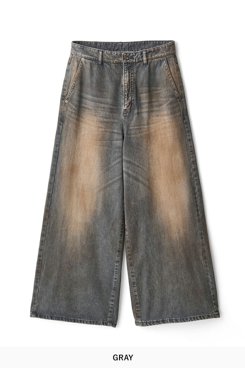 JUHA(ユハ) | JUHA(ユハ)RUST BAGGY DENIM PANTS ラストバギーデニム