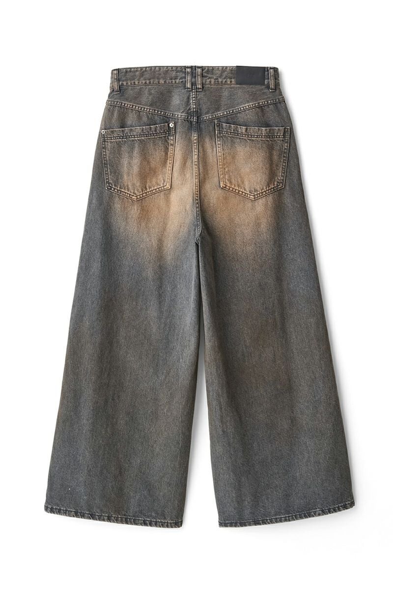 JUHA(ユハ) | JUHA(ユハ)RUST BAGGY DENIM PANTS ラストバギーデニム