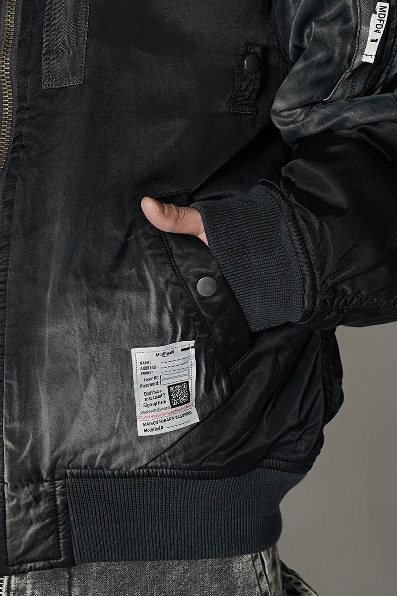 Maison MIHARA YASUHIRO(メゾン ミハラヤスヒロ)AGED FLIGHT JACKET エイジドフライトジャケット J13BL151 -15