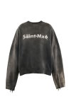 SAINT Mxxxxxx(セントマイケル)SM-YS1-0000-034 / CREW SWT / CHAOS / CHARKOAL クルーネックスウェット