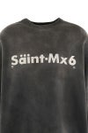 SAINT Mxxxxxx(セントマイケル)SM-YS1-0000-034 / CREW SWT / CHAOS / CHARKOAL クルーネックスウェット -2