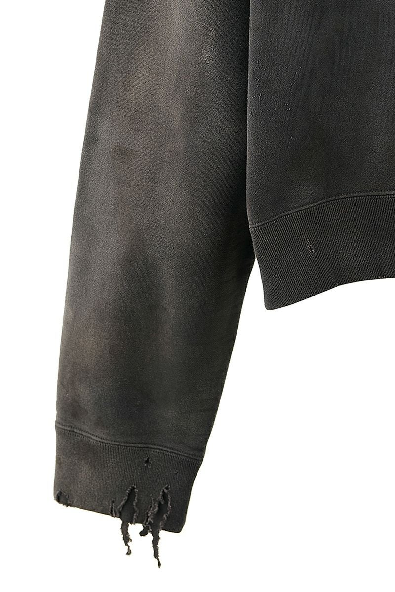 SAINT Mxxxxxx(セントマイケル)SM-YS1-0000-034 / CREW SWT / CHAOS / CHARKOAL クルーネックスウェット -3