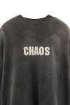 SAINT Mxxxxxx(セントマイケル)SM-YS1-0000-034 / CREW SWT / CHAOS / CHARKOAL クルーネックスウェット -4