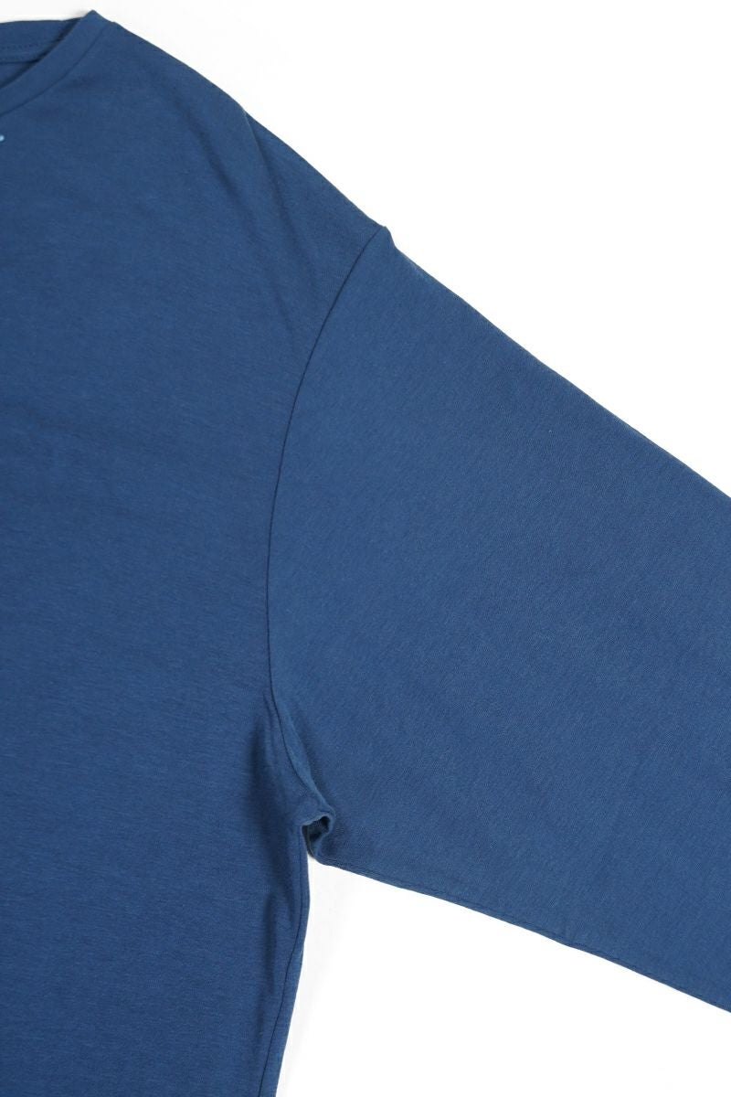 Porter Classic(ポータークラシック)H/W PEACE COTTON CREWNECK LONG SLEEVE SHIRTS ハンドワークピースコットン 長袖クルーネックシャツ PC-006-3108 -5