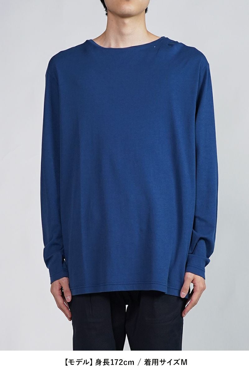 Porter Classic(ポータークラシック)H/W PEACE COTTON CREWNECK LONG SLEEVE SHIRTS ハンドワークピースコットン 長袖クルーネックシャツ PC-006-3108 -18