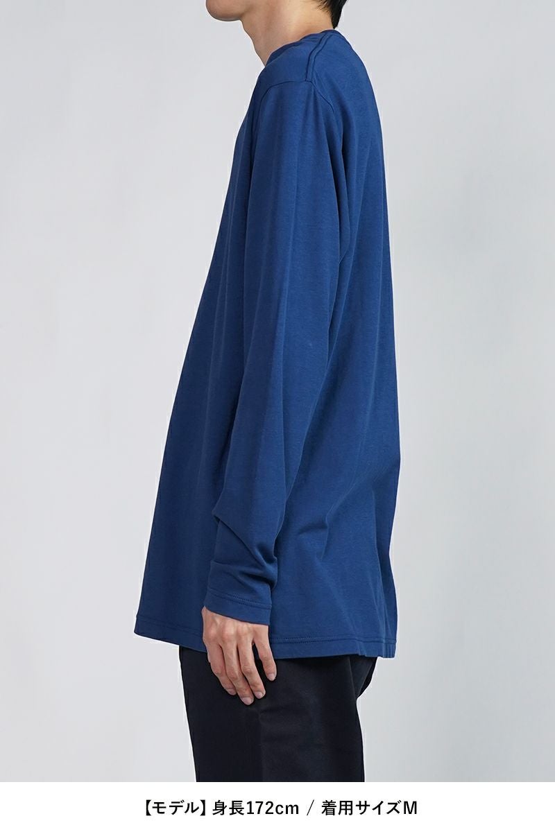 Porter Classic(ポータークラシック)H/W PEACE COTTON CREWNECK LONG SLEEVE SHIRTS ハンドワークピースコットン 長袖クルーネックシャツ PC-006-3108 -19